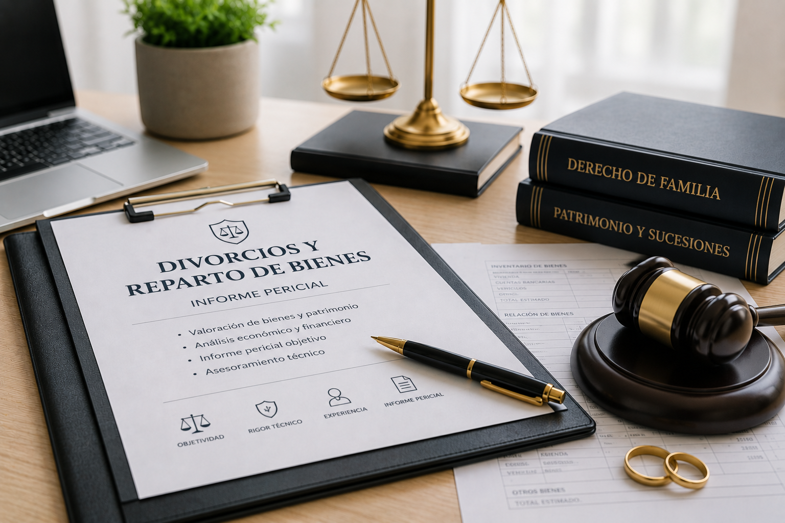 Divorcios y reparto de bienes